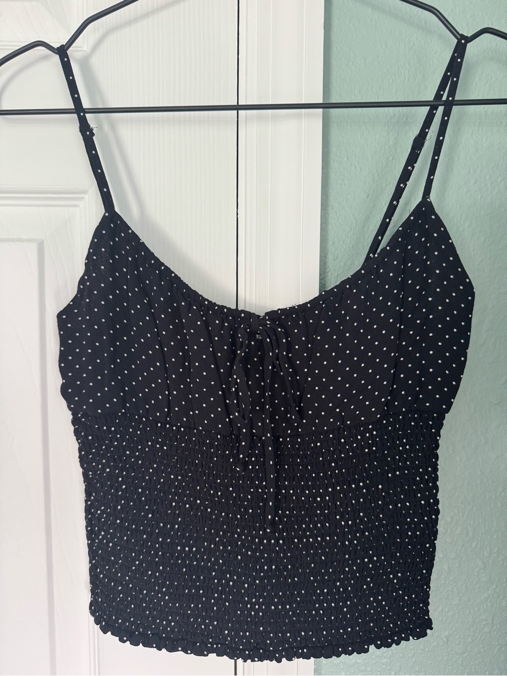 Reformation Polka Dot Top